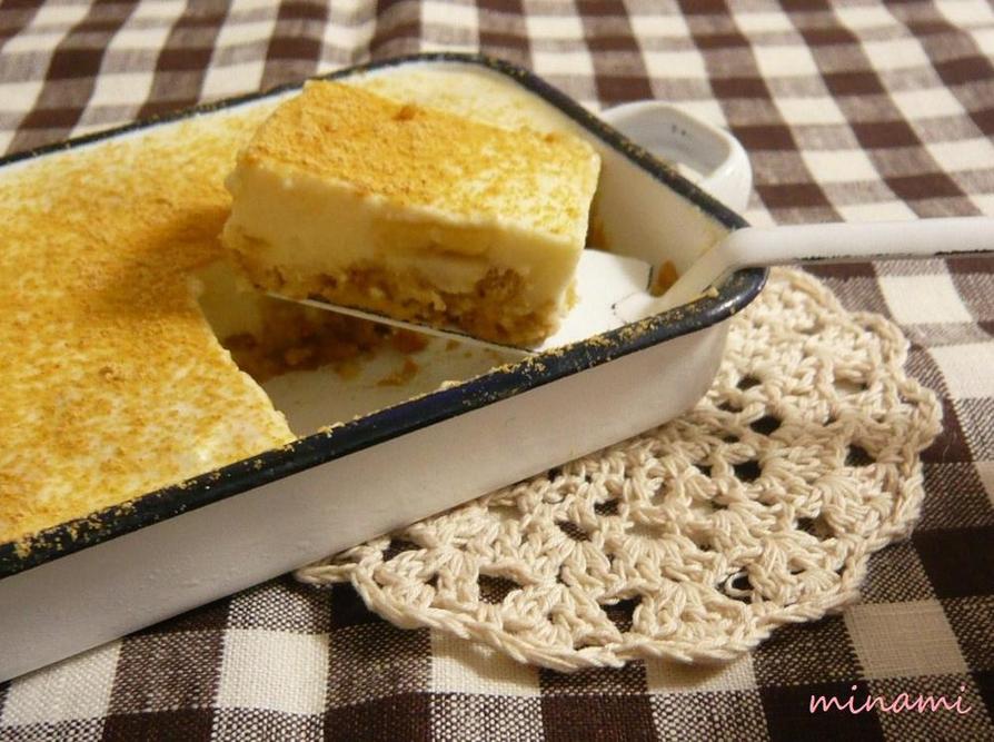 豆乳仕立てのレアチーズケーキの画像