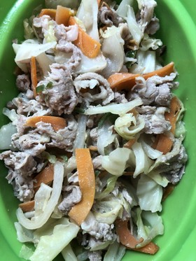 カット野菜 レンチン野菜炒め