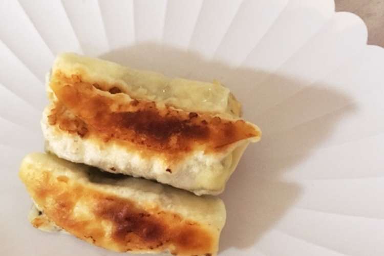 大量消費 大葉とチーズの焼き餃子の皮巻き レシピ 作り方 By Ari Okn クックパッド