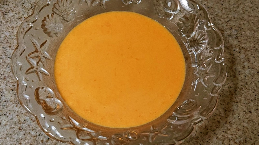 ニンジン冷製スープの画像