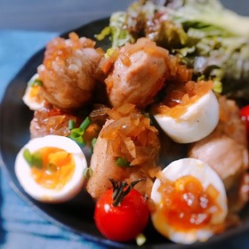 焦がしバター醤油のじゃがいもの肉巻き♪
