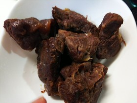 簡単美味・牛すね肉の下ごしらえ