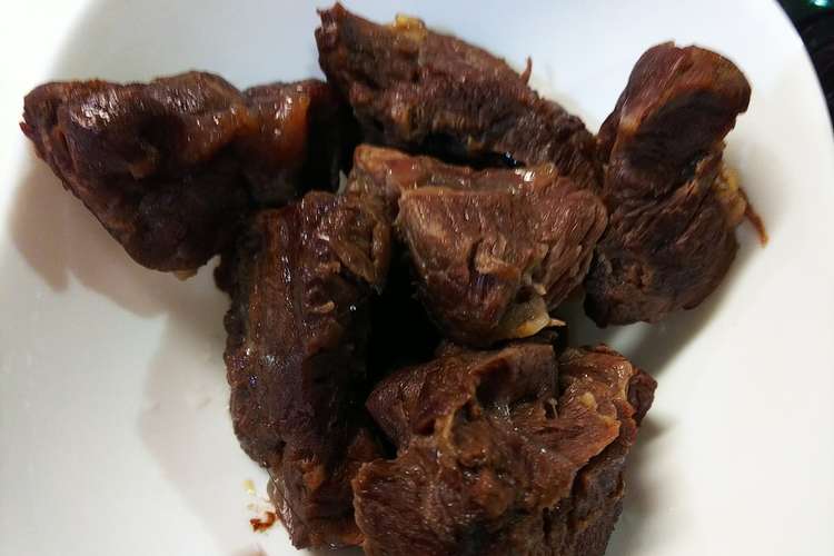 簡単美味 牛すね肉の下ごしらえ レシピ 作り方 By ペチペチペーチ クックパッド 簡単おいしいみんなのレシピが350万品