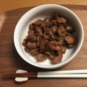 おつまみに最適! 砂肝の炒り煮