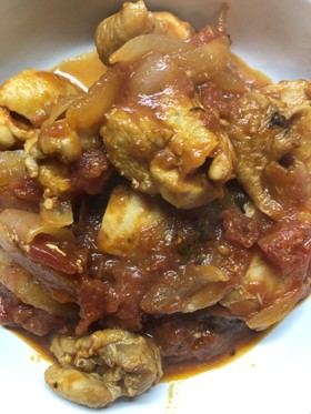 チキンのトマト煮込み