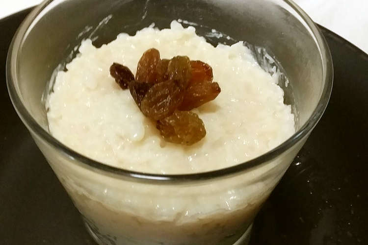 ライスプリン ご飯と豆乳ですぐできる レシピ 作り方 By えびちんキッチン クックパッド 簡単おいしいみんなのレシピが349万品