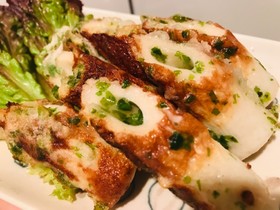 簡単ちくわの磯辺揚げ
