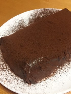 雑に作った”チョコレートムース”