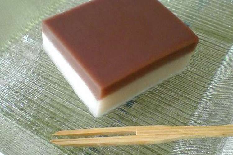 こしあん入りミルク寒天 レシピ 作り方 By ののんたん クックパッド 簡単おいしいみんなのレシピが352万品