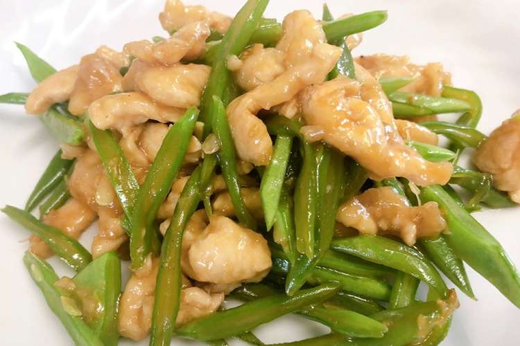 平いんげん大量消費 鶏胸肉の青椒肉絲 レシピ 作り方 By Rinjin クックパッド