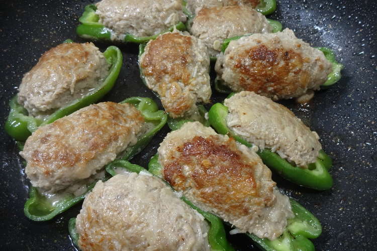 ダイエット ピーマンの肉詰め レシピ 作り方 By Gucchihiro クックパッド 簡単おいしいみんなのレシピが352万品