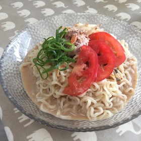 冷やしラーメンみそラーメン