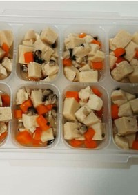 «離乳食後期»高野豆腐の煮物