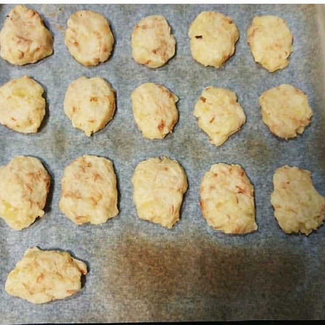 離乳食後期 ツナとじゃがいものお焼き レシピ 作り方 By Aynxkoto クックパッド 簡単おいしいみんなのレシピが350万品