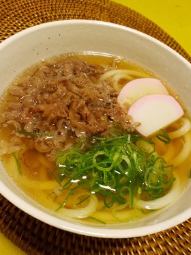 肉うどんの肉