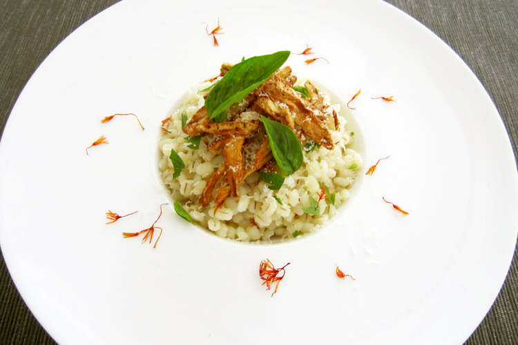 アーティチョークと紅花のオルツォット レシピ 作り方 By クックgonbao クックパッド 簡単おいしいみんなのレシピが373万品