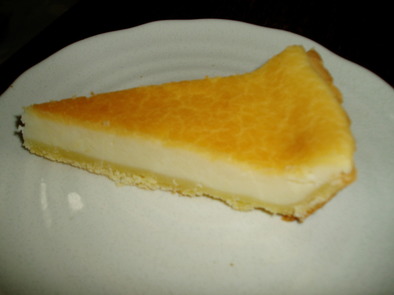 米粉のベイクドチーズケーキの写真