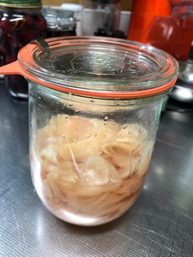 新生姜の酢漬け