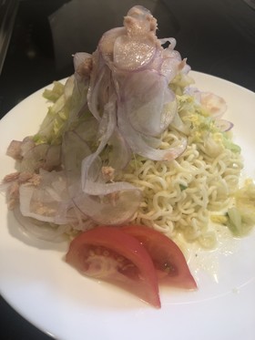 夏を乗り切る☆サッポロ一番塩ラーメン