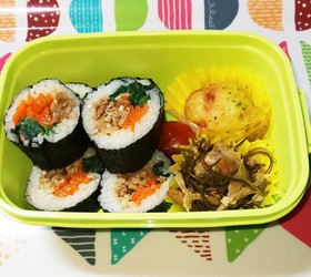 ビビンバのり巻き弁当