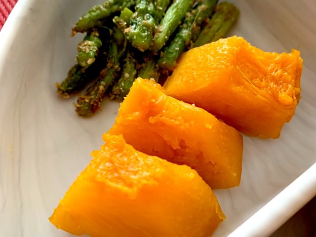 幼児食 ほんのり甘いかぼちゃの煮物 レシピ 作り方 By ちょこcake クックパッド 簡単おいしいみんなのレシピが360万品