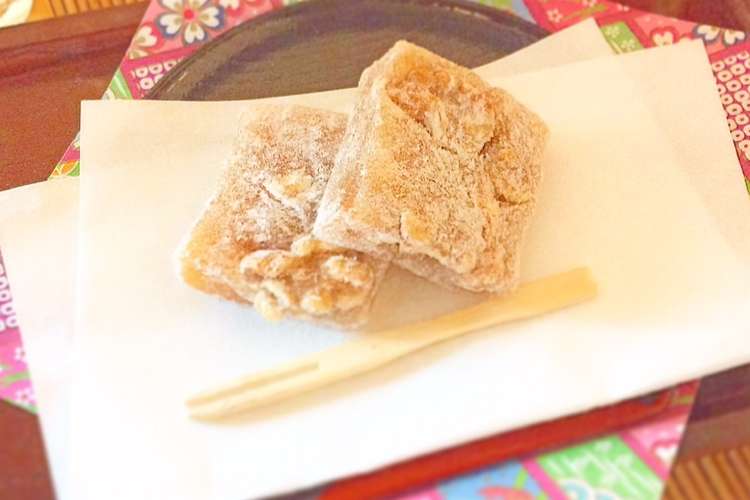 くるみゆべし 黒ごまゆべし レシピ 作り方 By Hikarin クックパッド 簡単おいしいみんなのレシピが357万品