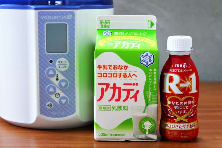 アカディとr 1で簡単 ヨーグルト レシピ 作り方 By タニカ電器 クックパッド 簡単おいしいみんなのレシピが360万品