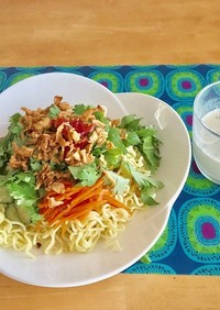 簡単アジアンつけ麺♬