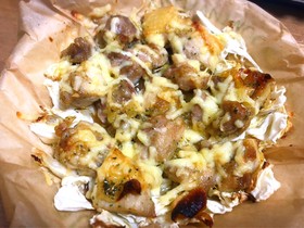 鶏肉とキャベツのオーブン焼き
