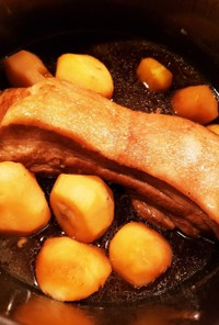 簡単ラフティの豚角煮