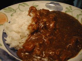 旨味いっぱいの鶏がらカレー