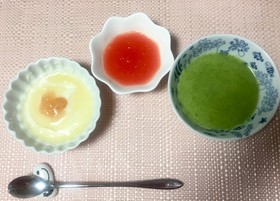 お年寄りのミキサー食 いろいろ(介護食)