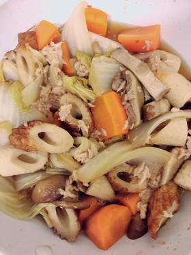 白菜竹輪の煮物 ダイエット中にも