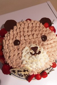 くまちゃんのバースデーケーキ