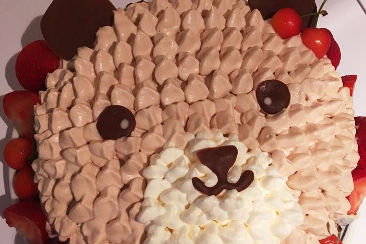 くまちゃんのバースデーケーキ レシピ 作り方 By Lemis クックパッド 簡単おいしいみんなのレシピが352万品
