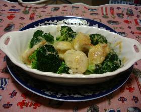 ~鳥のローズマリー焼きと温野菜のチーズ焼き~