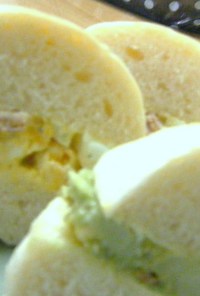 ハニーアボガド・チーズ卵のカフェサンド