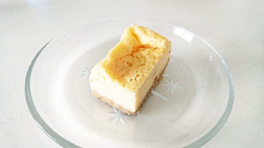 チーズケーキ風ヨーグルトと豆乳のケーキの画像