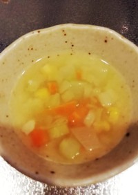 【完了期～幼児食】野菜大量コンソメスープ