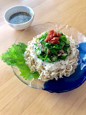 さっぱりネバトロ☆冷やしぶっかけ麺