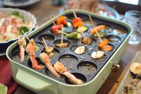 夏野菜で簡単アヒージョ
