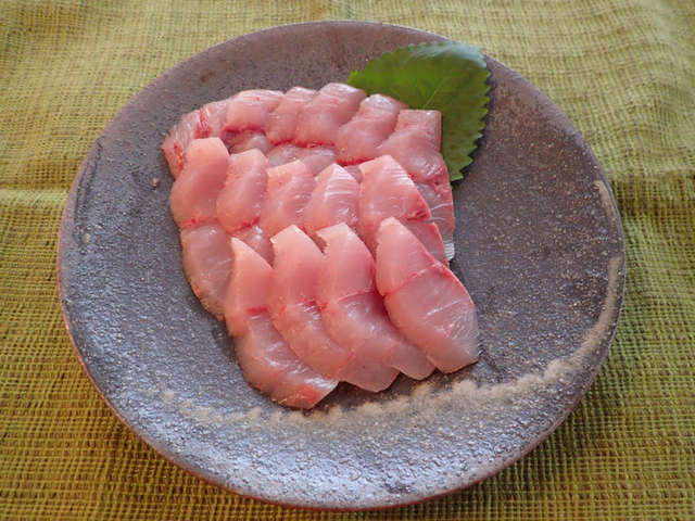 上ヒラマサ 刺身 最高の花の画像