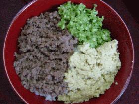 フードプロセッサーで三色そぼろ丼