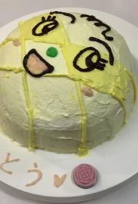 メロンパンナちゃんのドームケーキ