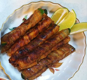 肉巻きズッキーニ
