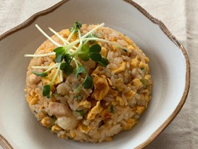 冷凍ご飯が美味しさの秘訣*絶品チャーハン