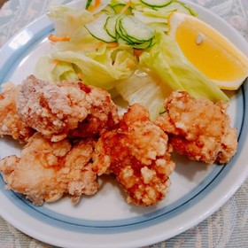 はちみつ DE 鶏モモ唐揚げ