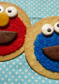 ♪エルモ＆クッキーモンスターのクッキー♪