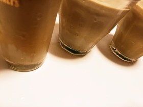 簡単モナンシロップミントカフェオレ
