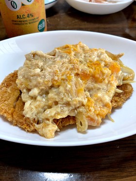 シンプル玉子丼